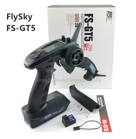 FlySky FS-GT5 with FS-BS6 6CH  - đánh giá và giá Drone Battery Strap