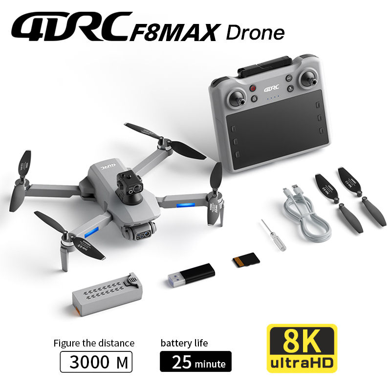 F8 MAX GPS Drone Professional  - đánh giá và giá Jjrc Drone X12