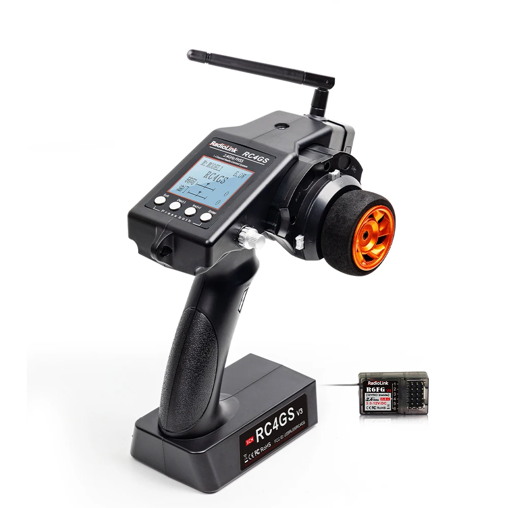 RadioLink RC4GS V3 2.4G 5CH Tr - đánh giá và giá Drone Battery Strap